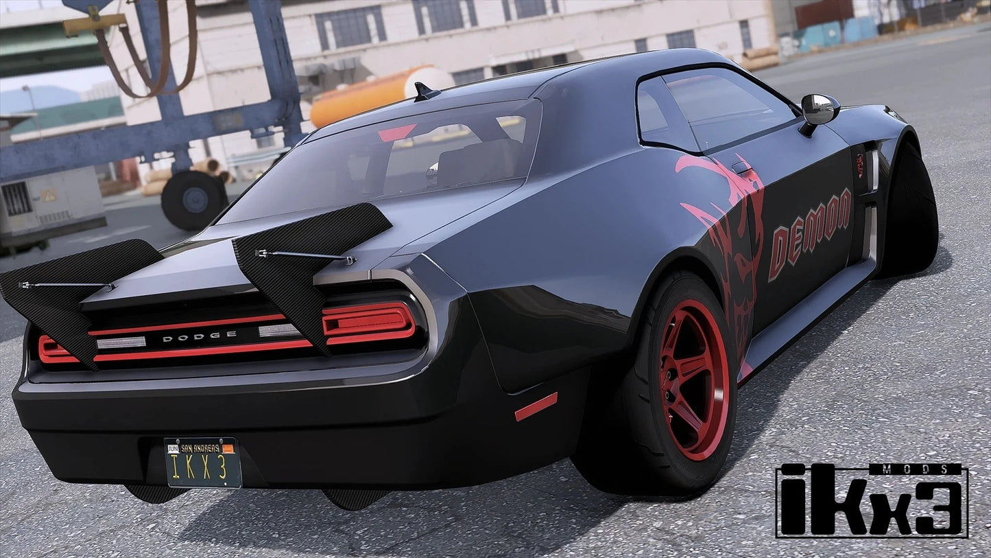 Dodge Challenger SRT Demon Awaken 2018 | IKX3 Mods