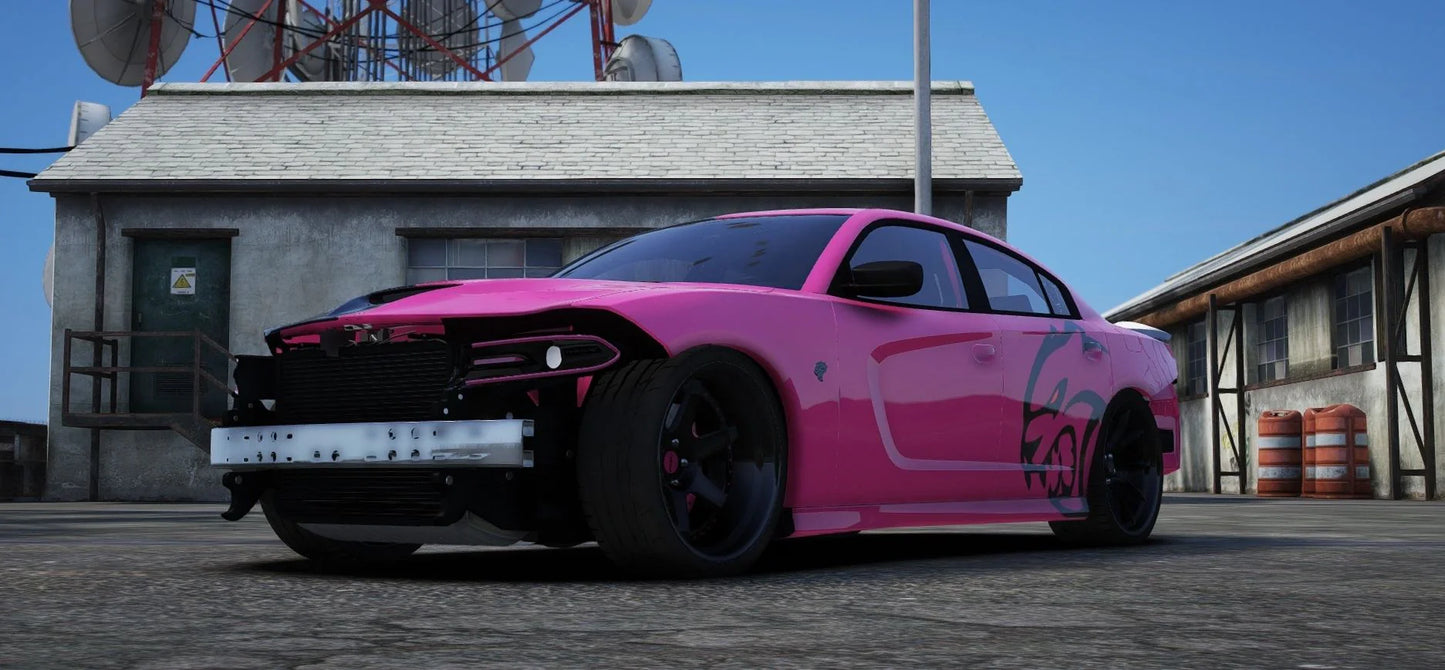 Dodge Charger Hellcat (5 Seater) 1 on Roof | Lord Customs