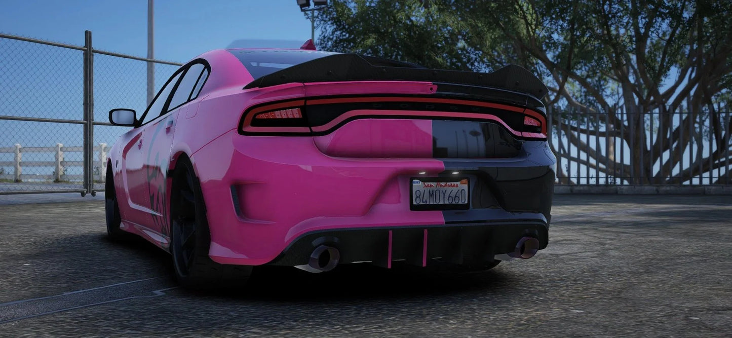 Dodge Charger Hellcat (5 Seater) 1 on Roof | Lord Customs