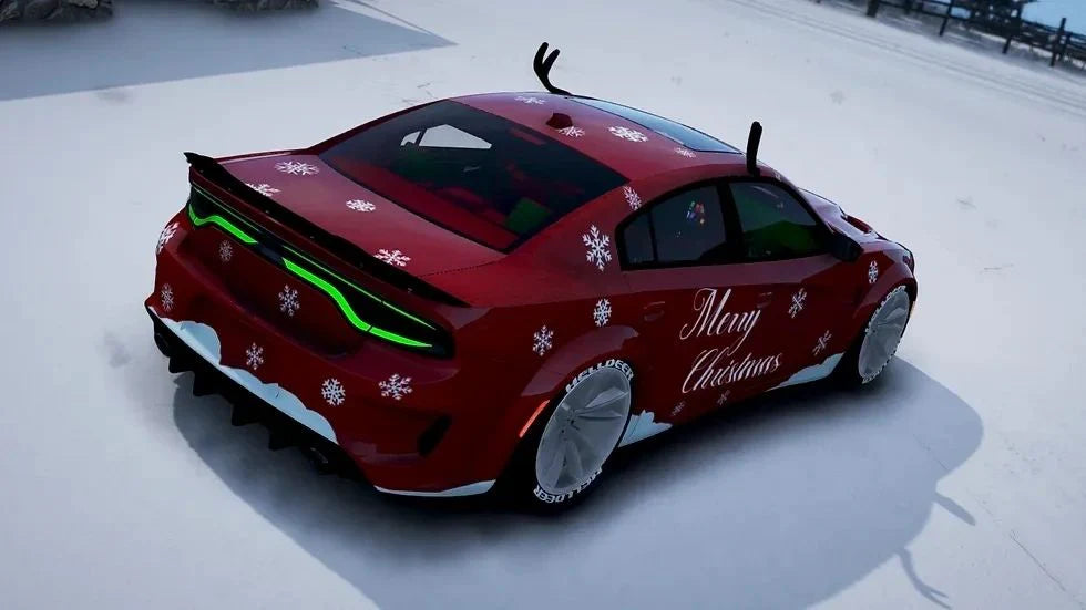 Dodge Charger Hellcat Deer Christmas (3 Liveries) | Underground Customs