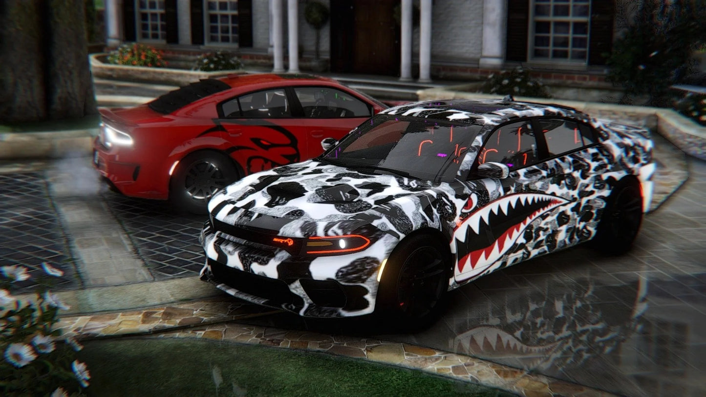 Dodge Charger Hellcat SRT Custom (2 Liveries) | 3RR