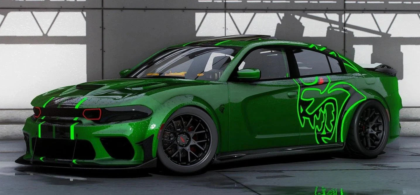 Dodge Charger Hellcat With Cash, AK's and Money (Removable Livery) | Tway | Tuned