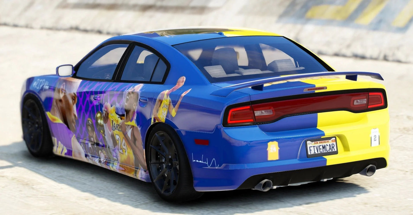Dodge Charger SRT Cobe Bryant | Dre Customs