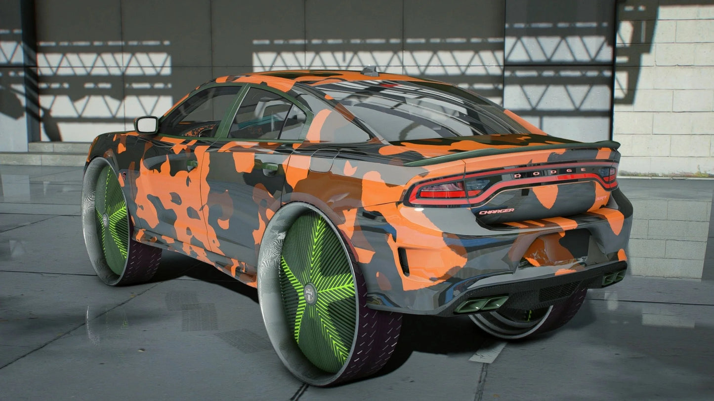 Dodge Charger SRT Livery Donks on the Dub | Hellkittyy