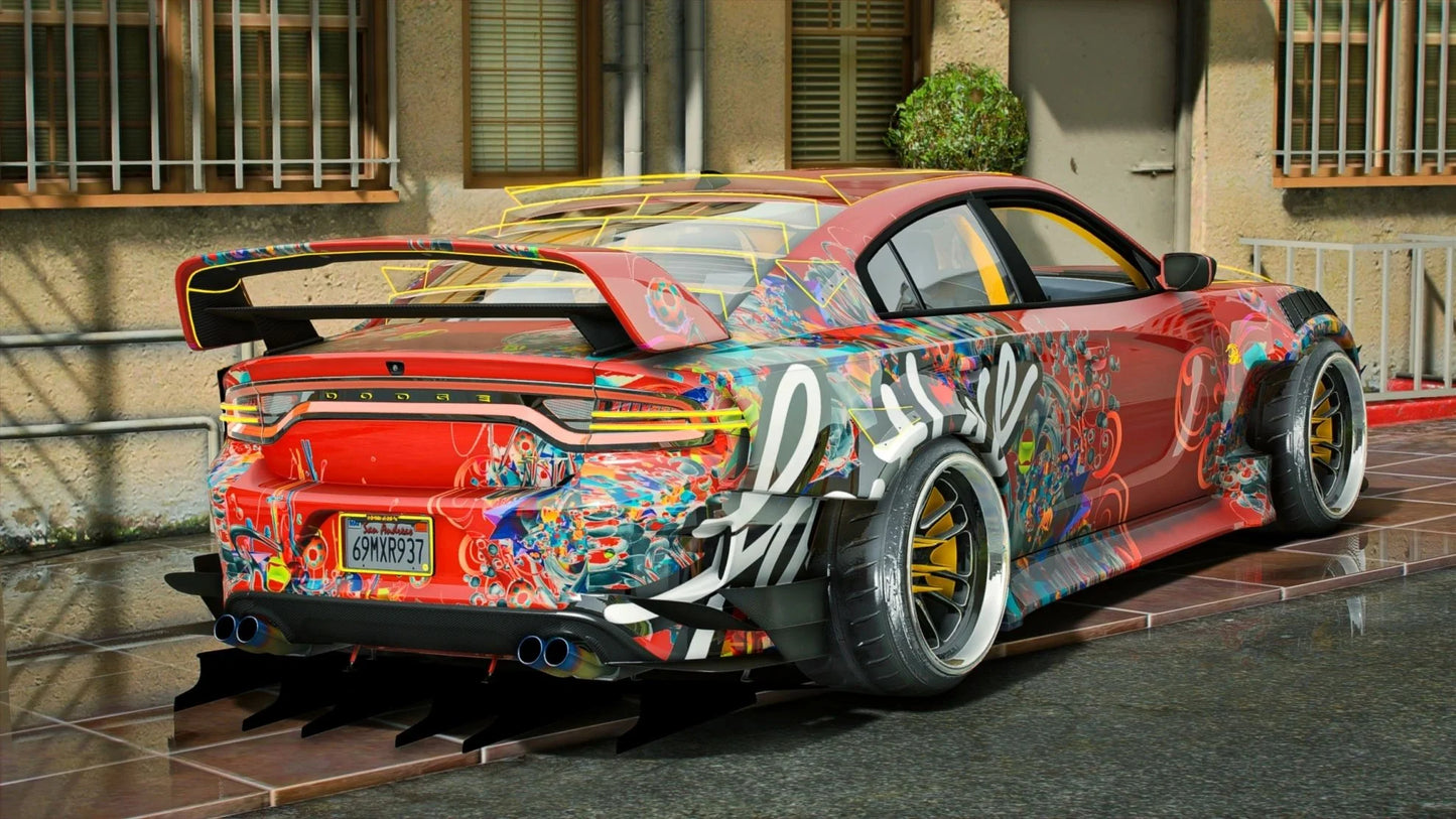 Dodge Hellephant Charger Drift Cat | GG
