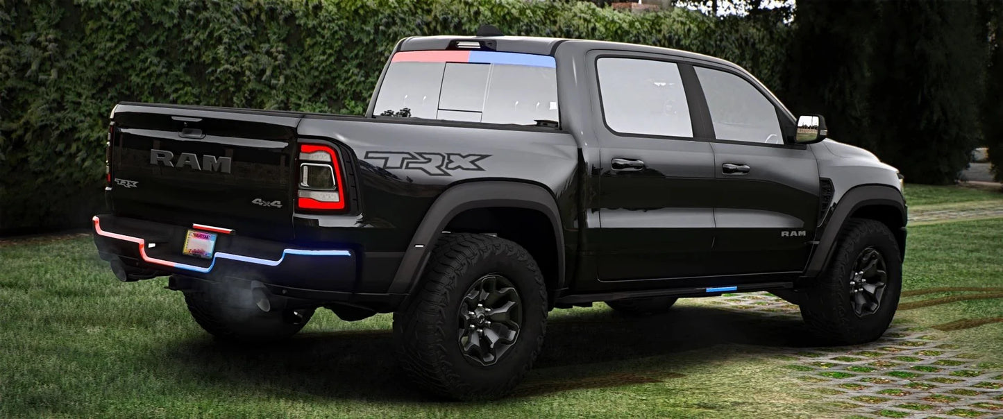 Dodge RAM 1500 TRX 2022 Police Modern Lights | Versus
