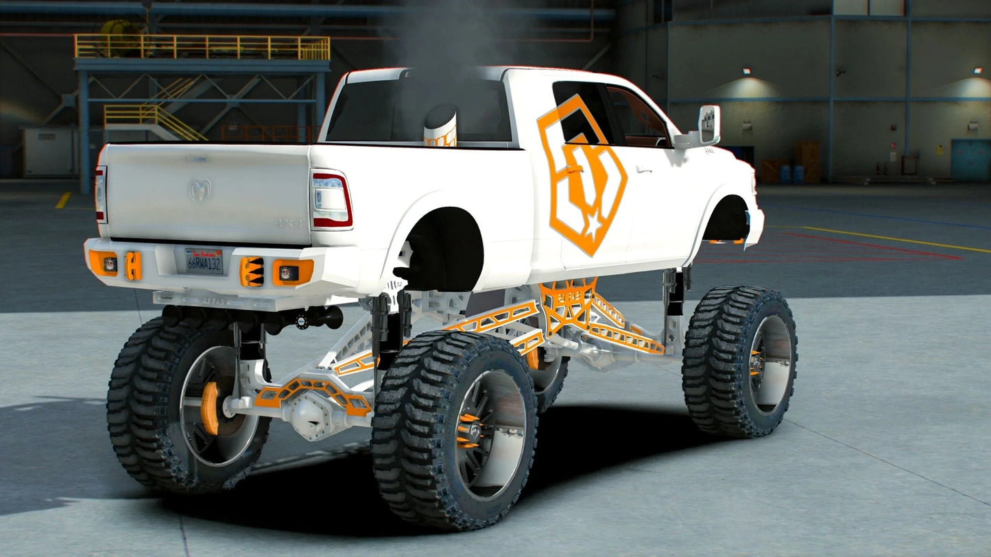 Dodge Ram 3500HD Lifted Sick7 2022 | Bagged Custom