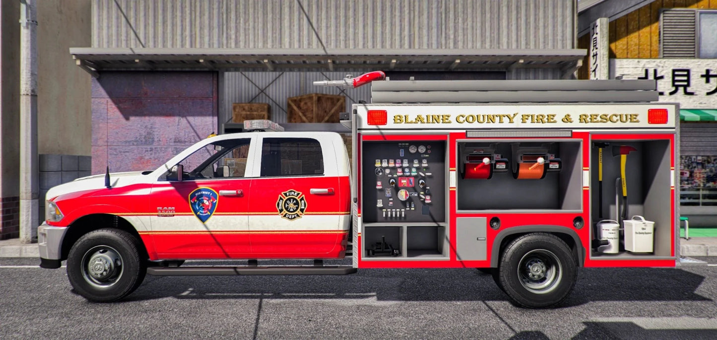 Dodge Ram 4gen Fire Dep | Grime