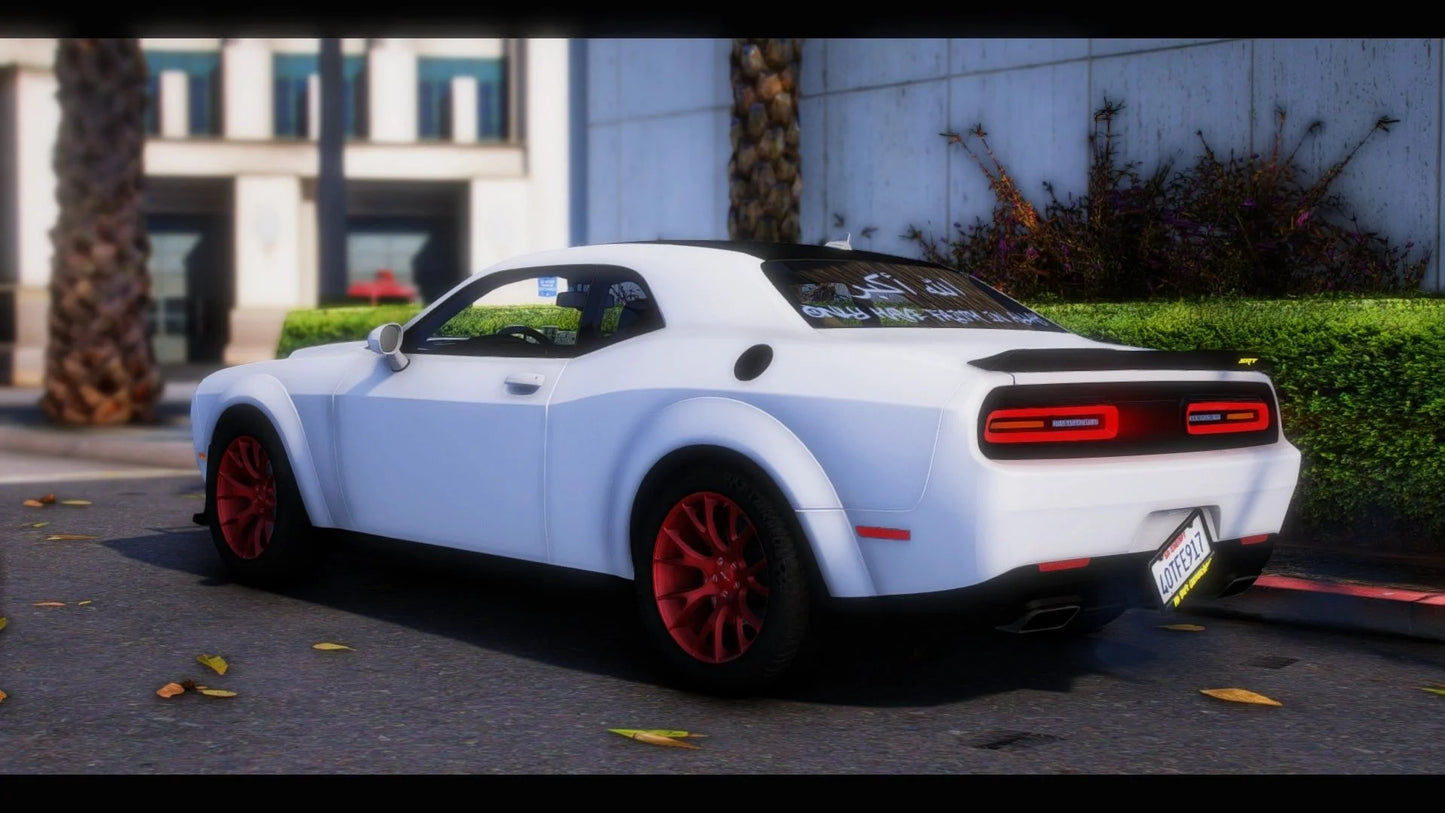 Dodge SRT Challenger Demon Mafia | Mo Dre's Customs