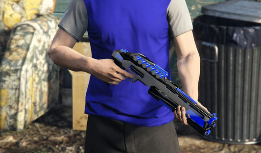 Deadpool Shotgun Blue