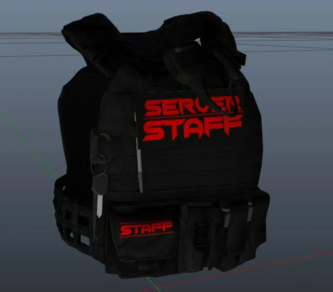 Admin vest pack (6 pcs)