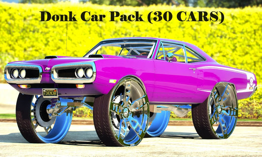 Donk Car Pack (30 CARS)