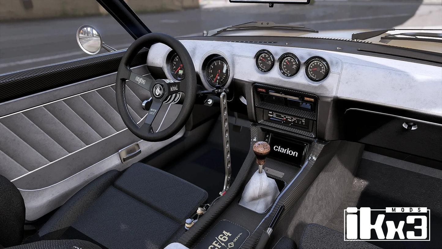 Datsun 280Z Fosberg Racing Gold Leader 1975 | Ikx3