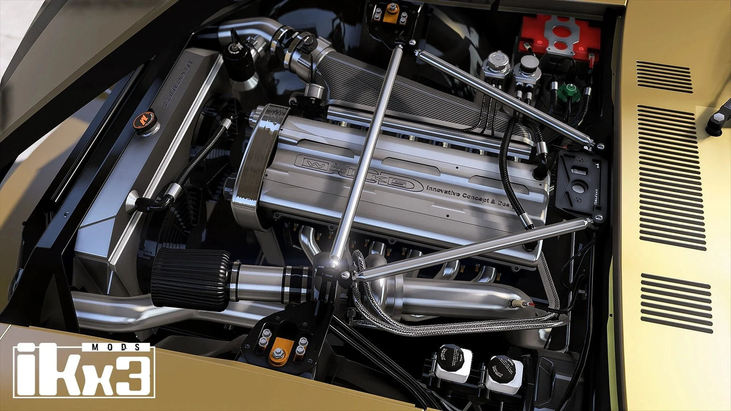 Datsun 280Z Fosberg Racing Gold Leader 1975 | Ikx3