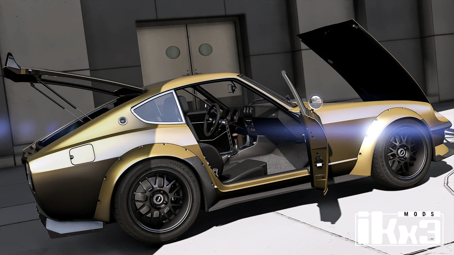 Datsun 280Z Fosberg Racing Gold Leader 1975 | Ikx3