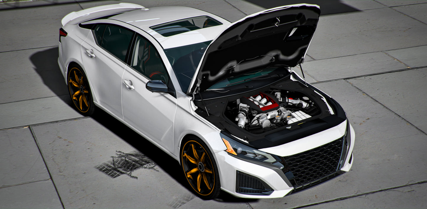(Debadged) Nissan Altima 2024 Swapped GTR | GZ Custom