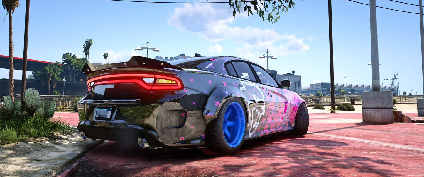 (Debadged) Dodge Charger Hellcat Livery | Offlord