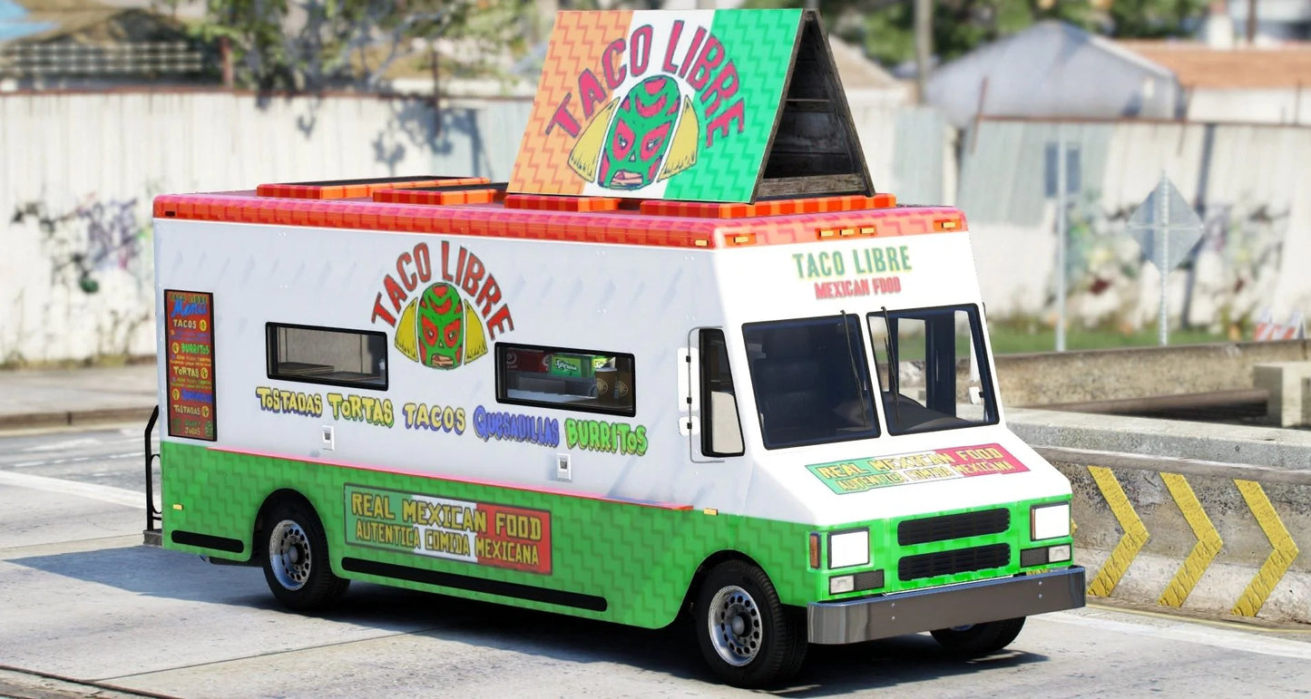 Food Truck (5 Liverys) | Port Baek