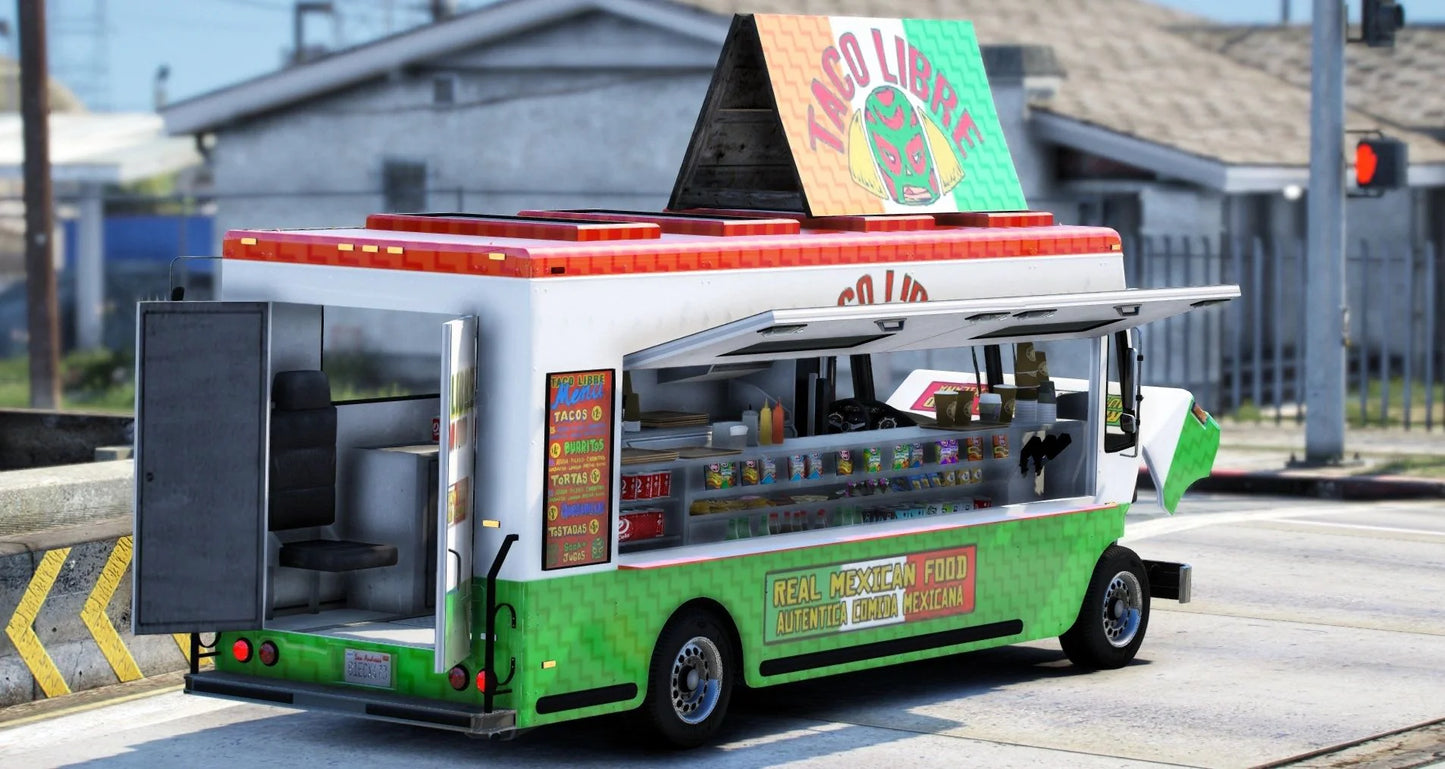 Food Truck (5 Liverys) | Port Baek