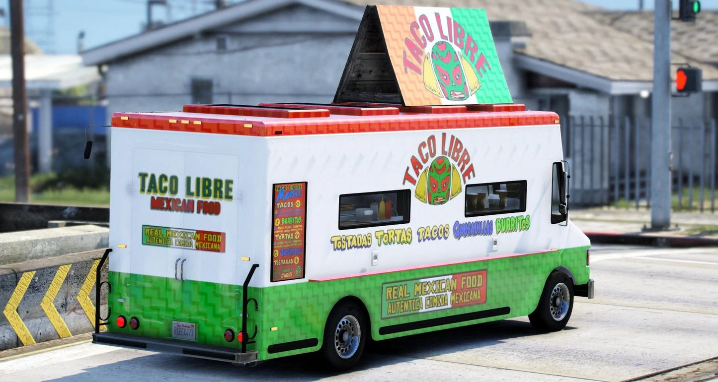 Food Truck (5 Liverys) | Port Baek
