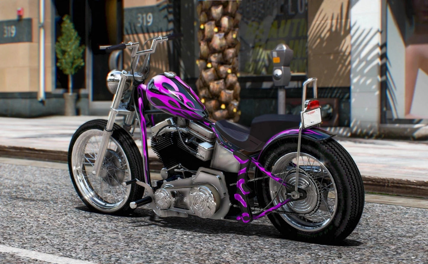 Flame Chopper | Acknod Motorcycles