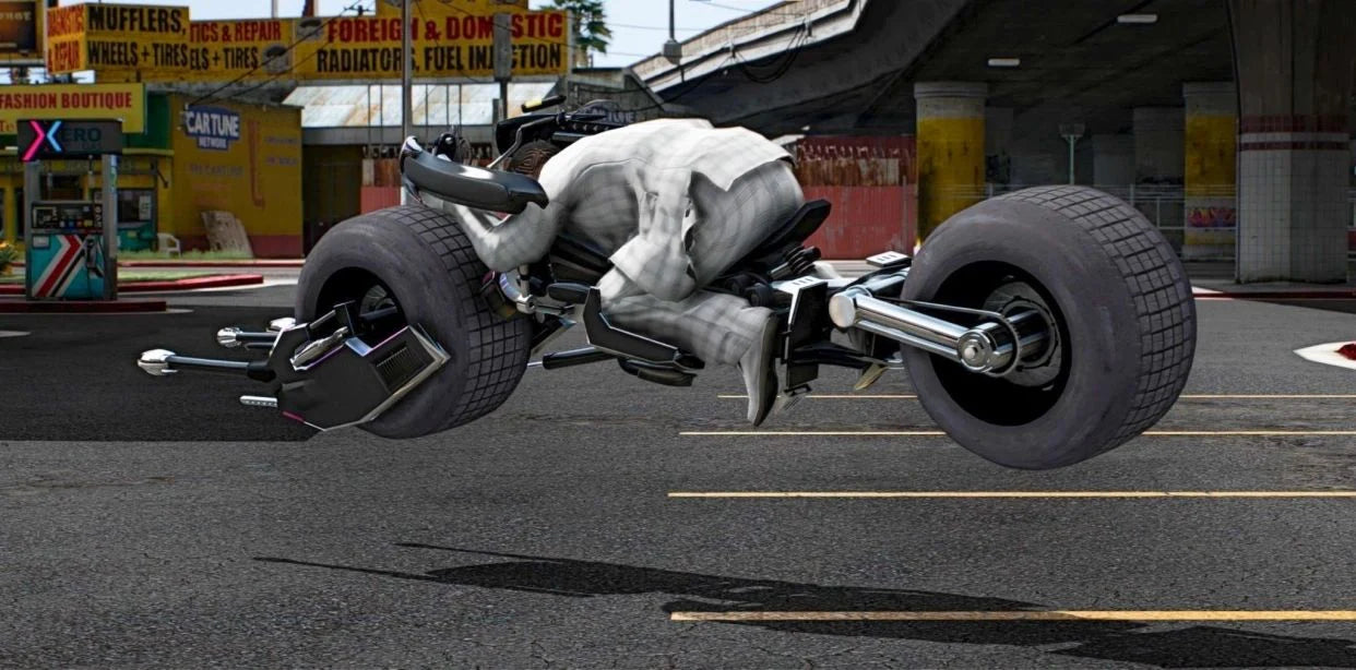 Flying Batpod Fly | XZone Team