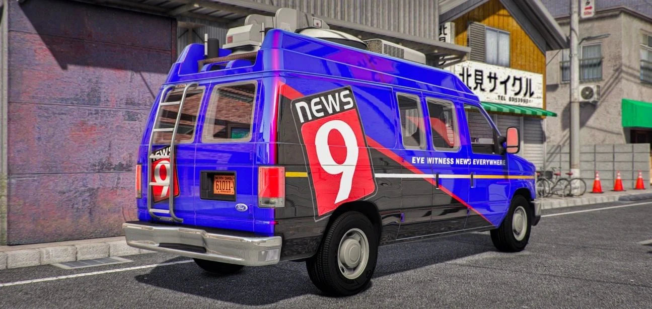Ford E350 NewsVan (7 Seater) | Grime