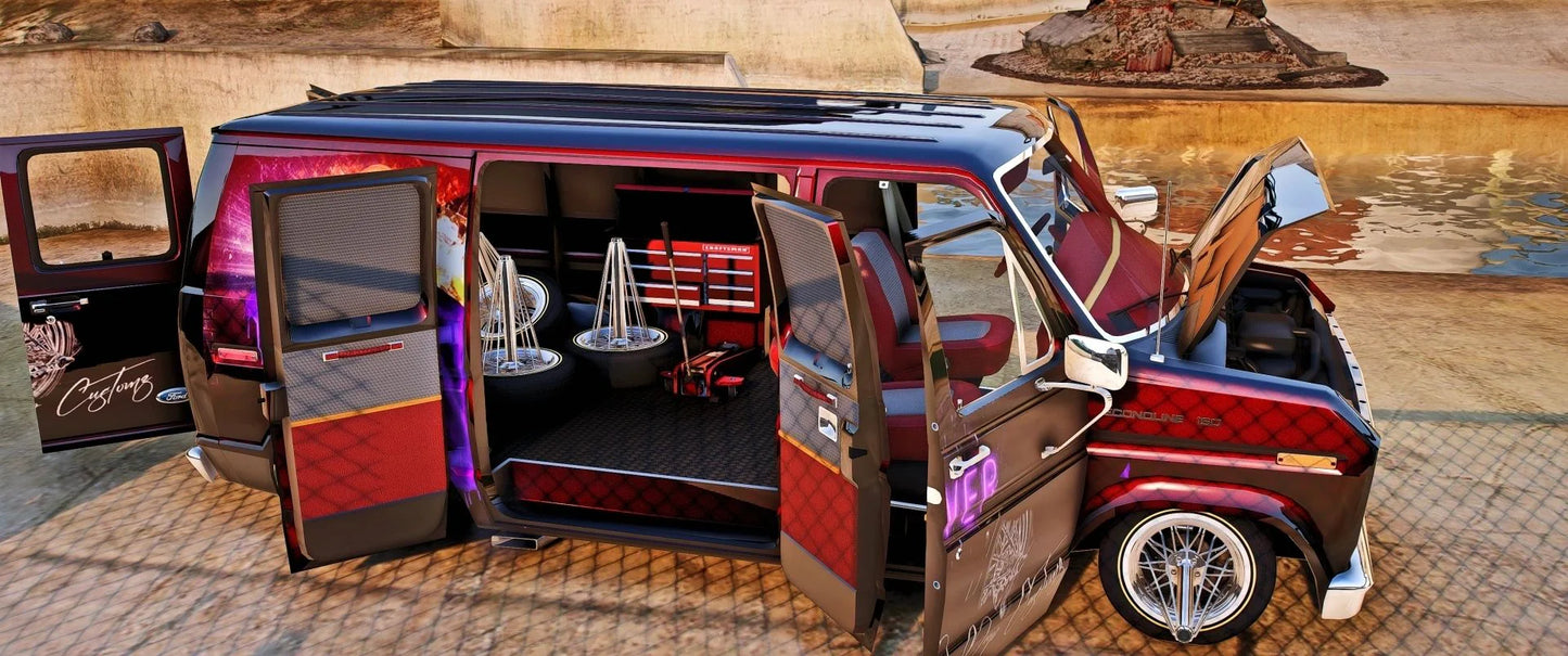 Ford Econoline 150 Shopvan Slab (6 Liveries) | One Deep