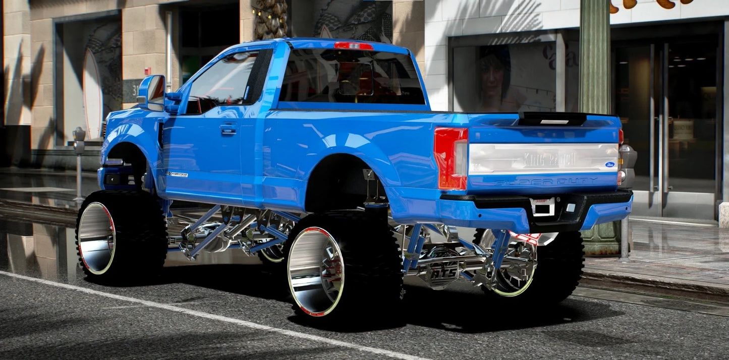Ford F350 Single Cab Sema Build | Razer Kobain