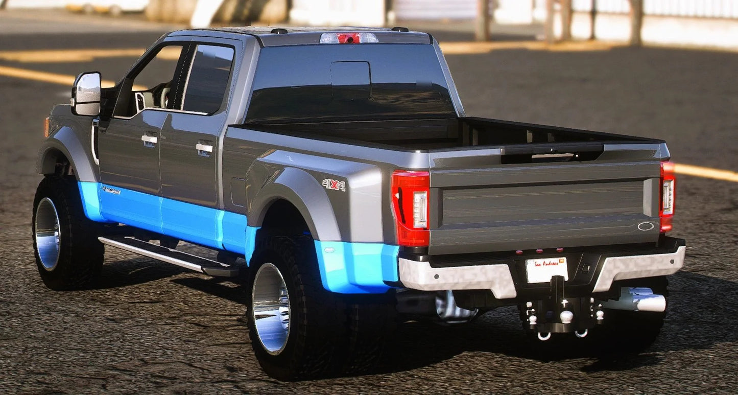 (Debadged) Ford F450 Super Duty Crew Cab Dually Pickup | Diesel Customs