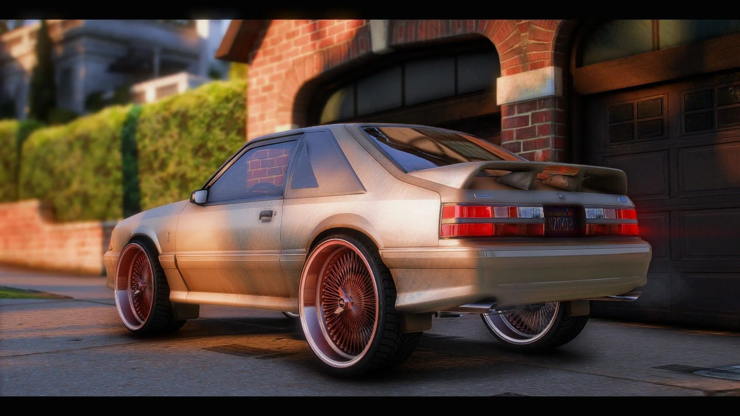 Ford Foxbody Glo Rims | GF Garage