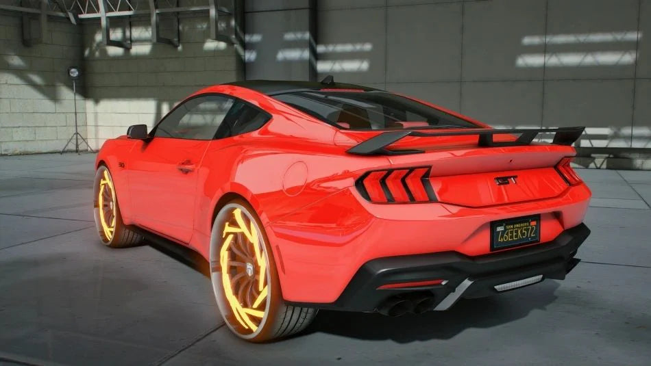 Ford Mustang 2023 Spiners Animted Dub | ResNonVerba
