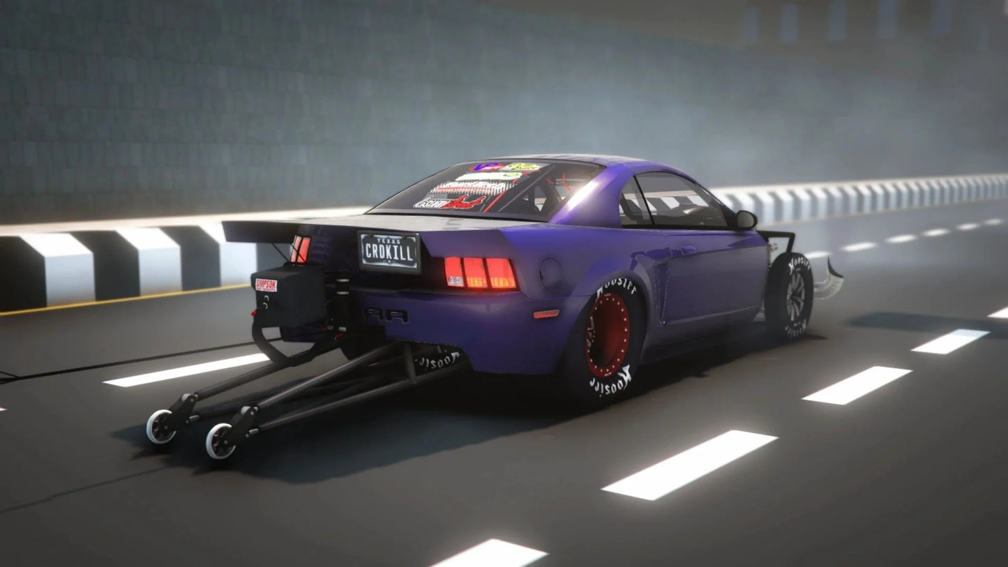Ford Mustang Cobra Twin Turbo Drag | Driek