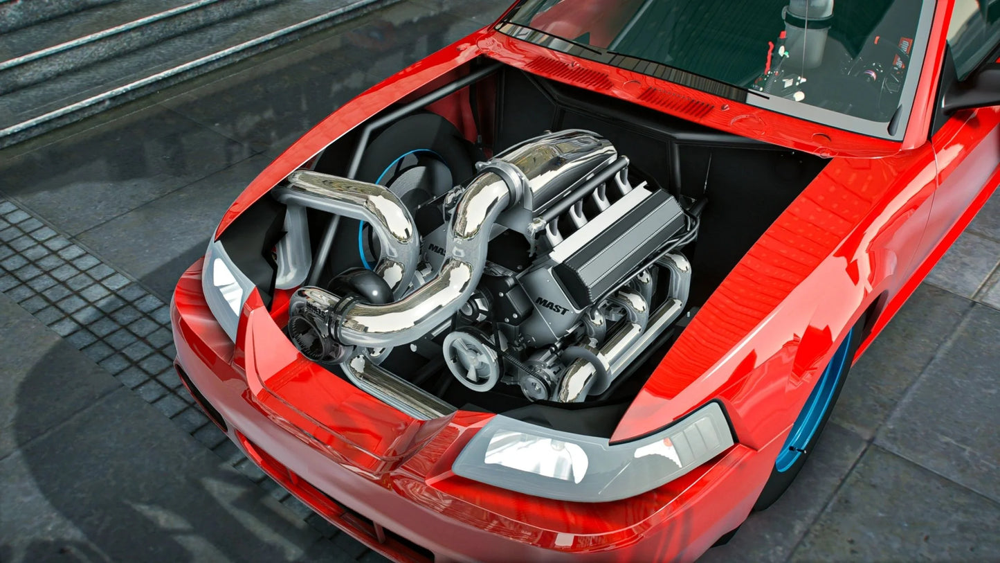 Ford Mustang Cobra Weld Snake Drag | Grady's Custom