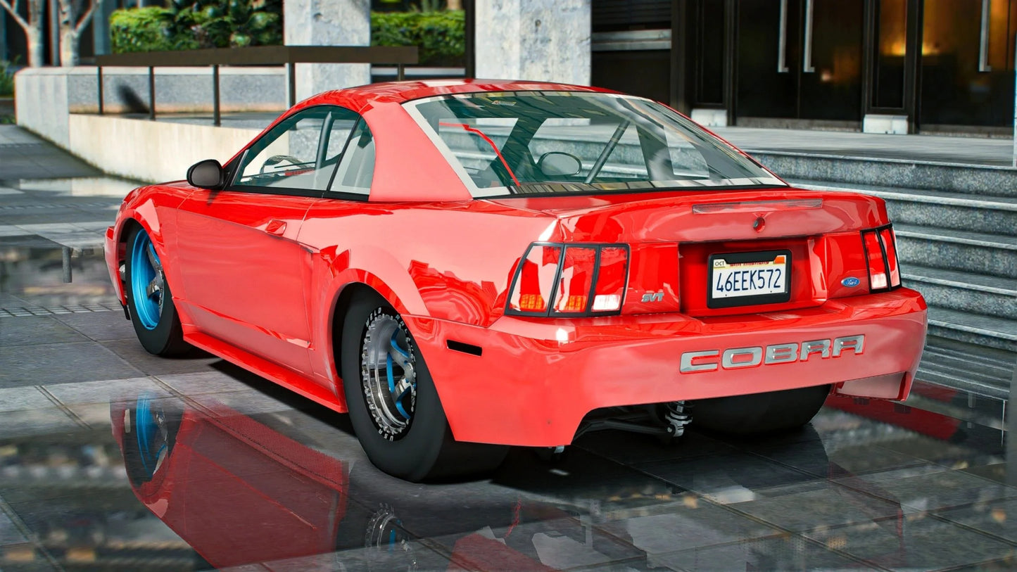 Ford Mustang Cobra Weld Snake Drag | Grady's Custom