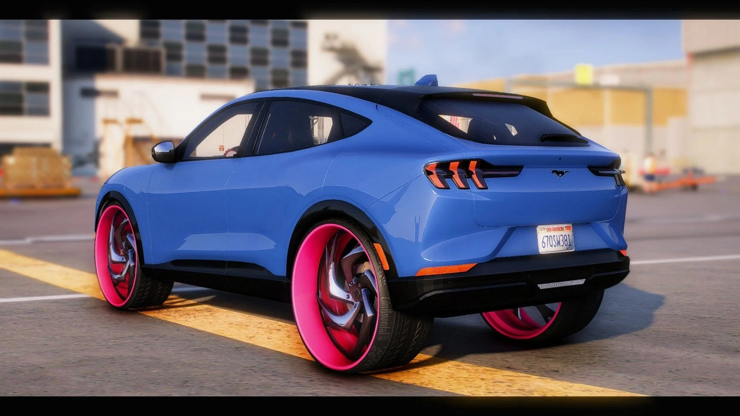 Ford Mustang Mach-E On Glo Forged Rims | GF Garage