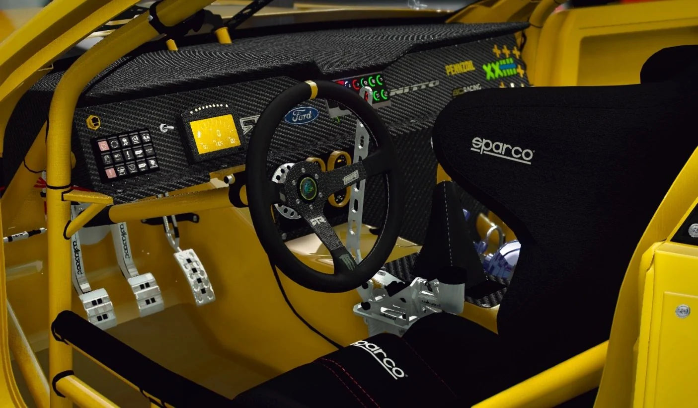 Ford Mustang RTR Drag Car Single Turbo 1500WHP | Razer Kobain