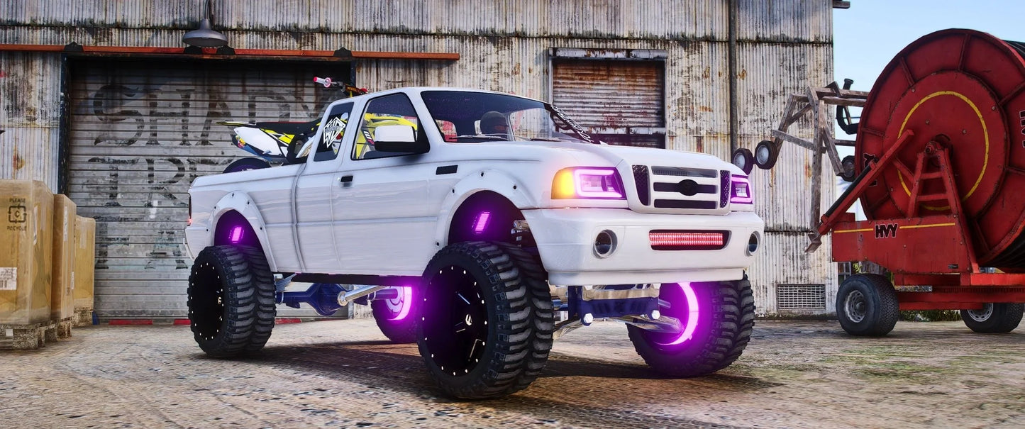 Ford Ranger With Bike | Rubban