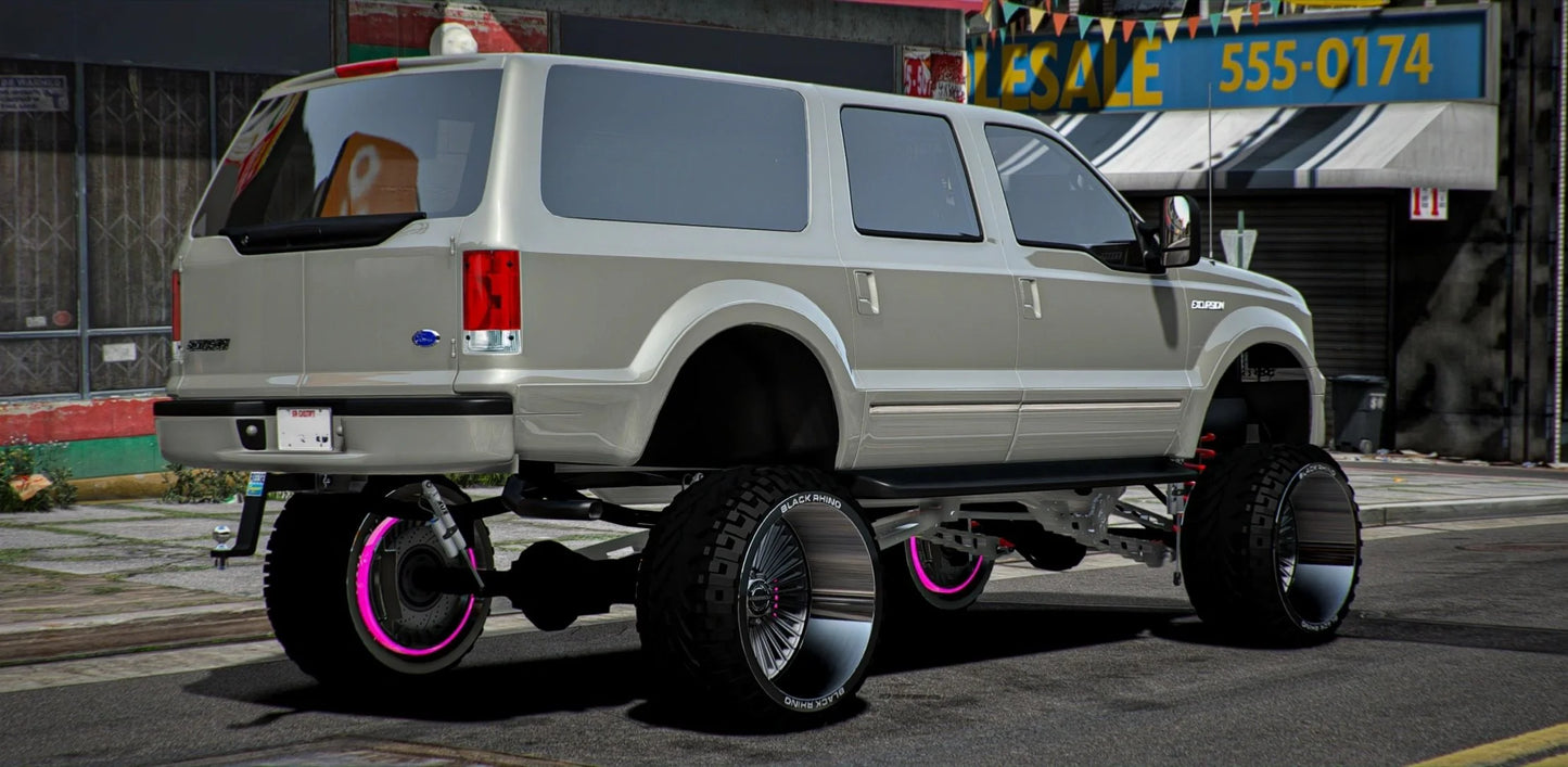 Ford Excursion Lifted | One Deep
