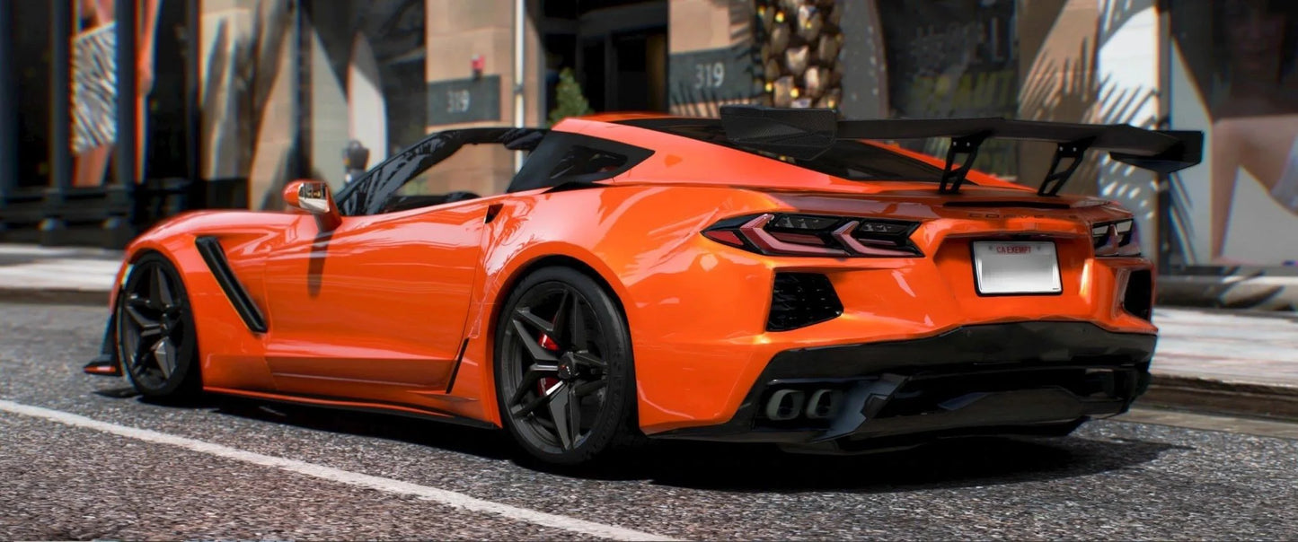 Front Engine Chevrolet Corvette C8 ZR1 | Mykes Customs