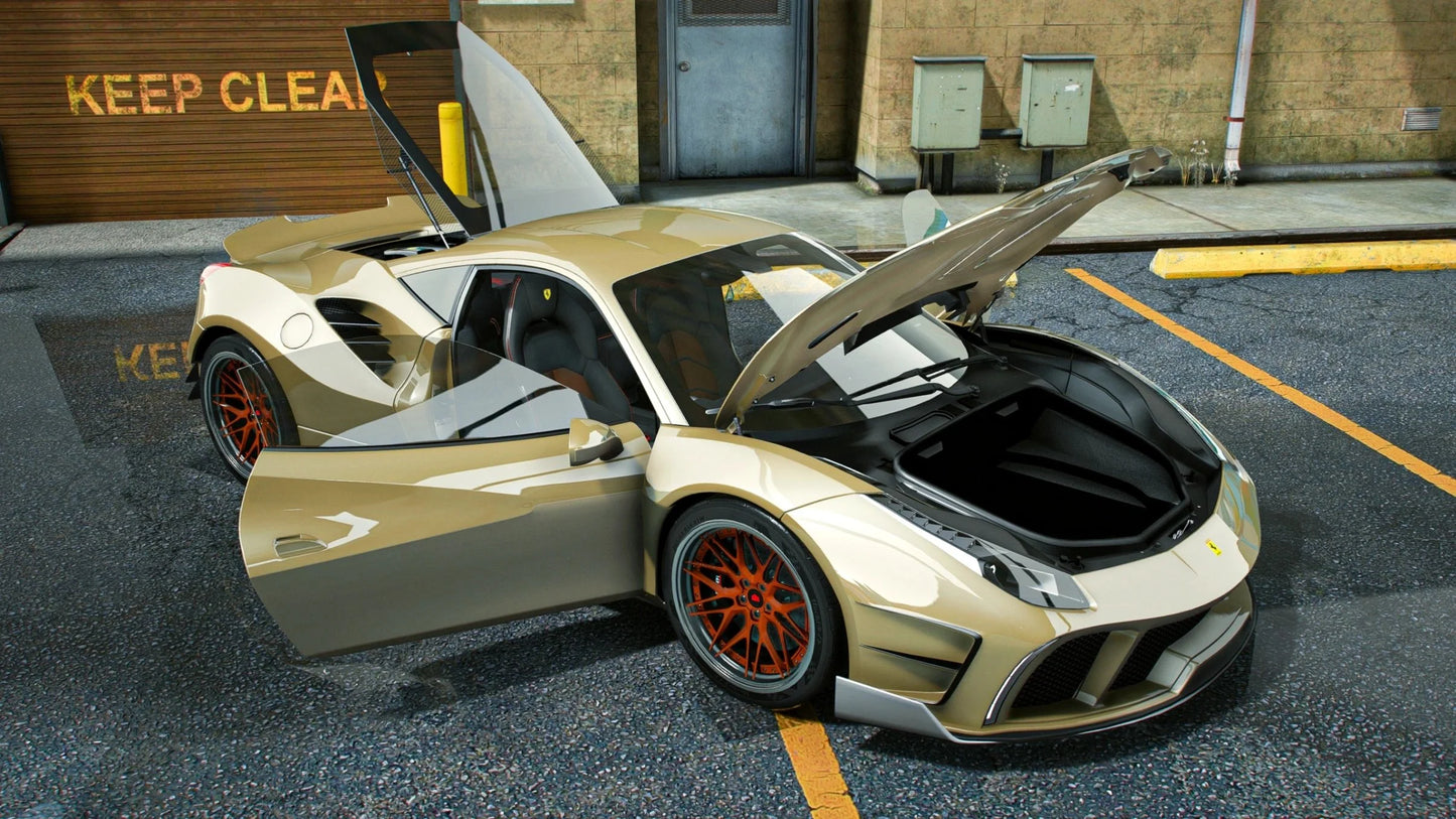 Ferrari 488 GTB DKG x HR | Hachi
