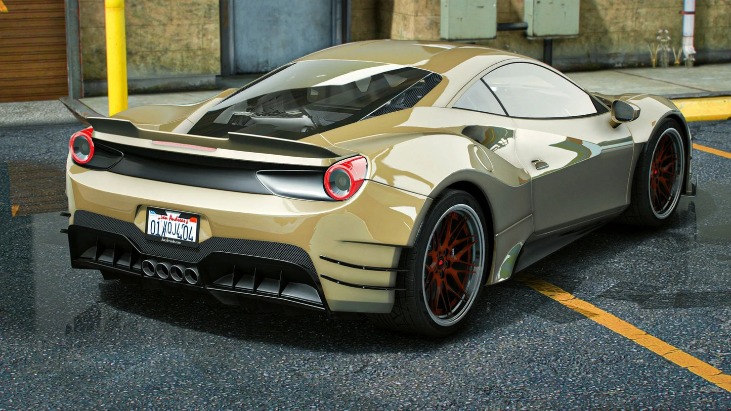 Ferrari 488 GTB DKG x HR | Hachi