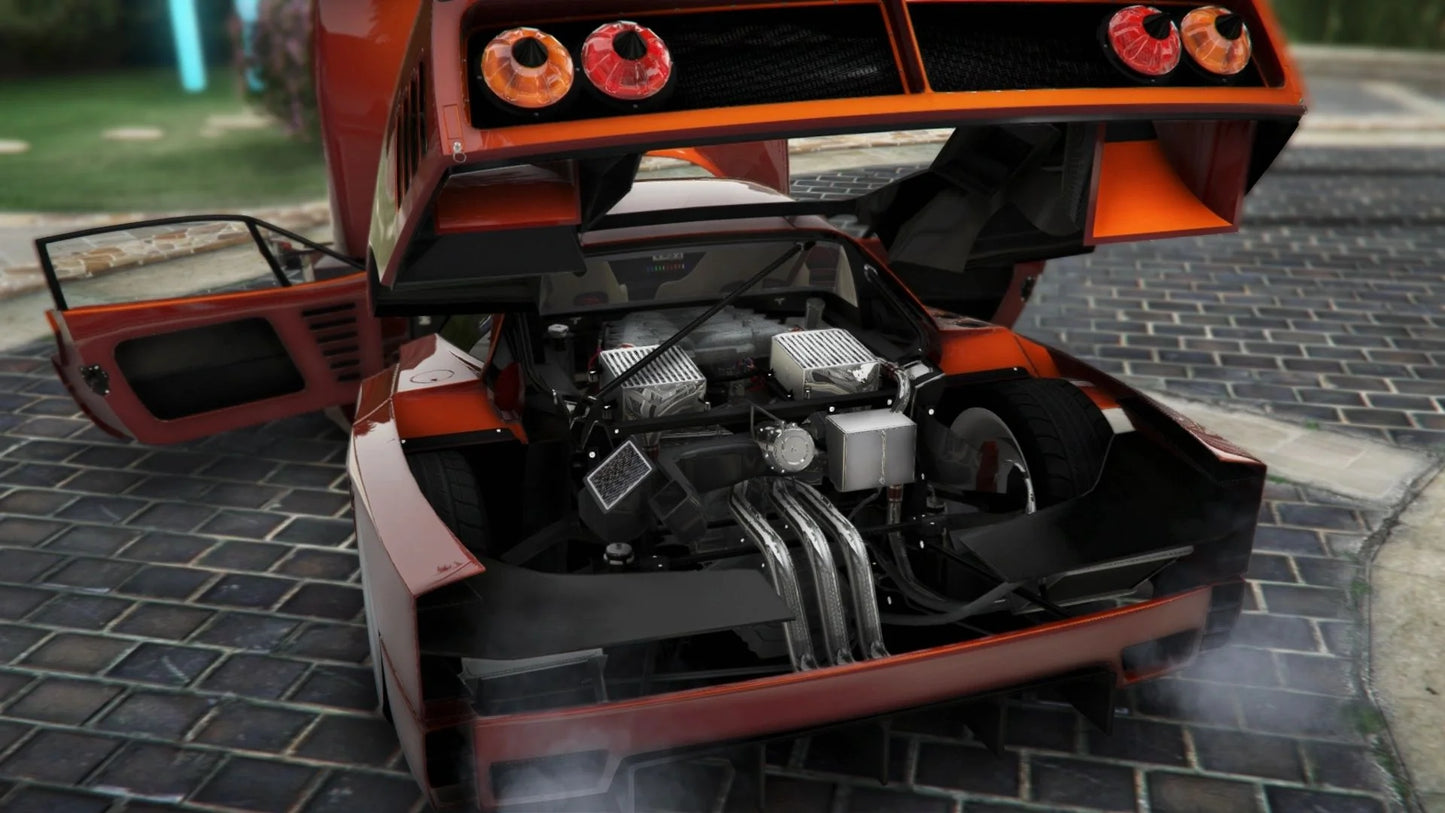 (Debadged) Ferrari F40 LM Extreme | Oplizion Customs