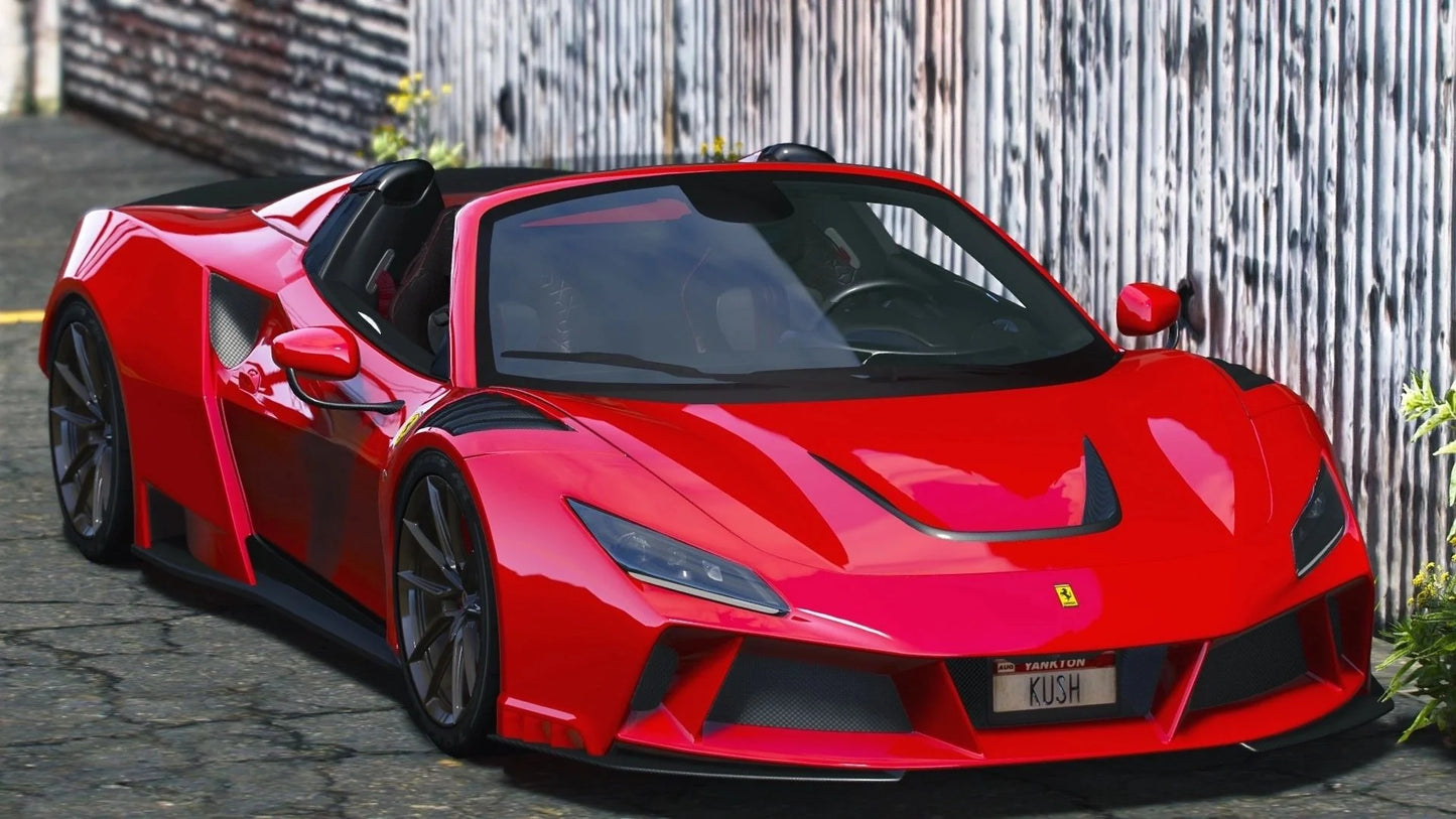 Ferrari F8 Spider N-Largo (Animated Roof) | Nejc