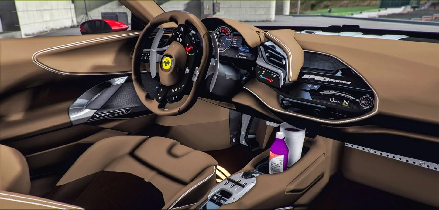 Ferrari SF90 on Rucci Donk | PNUT Customs