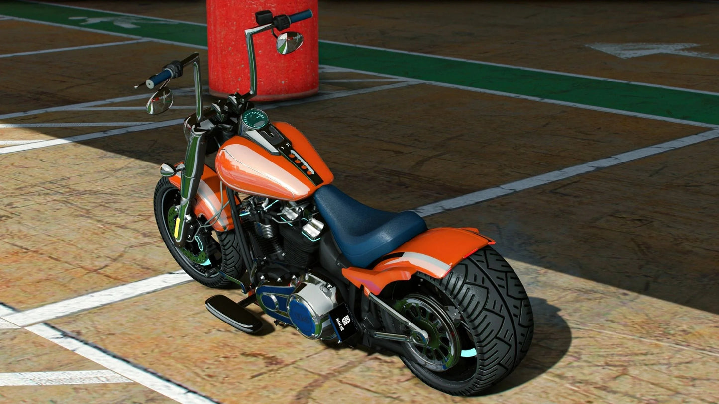 Fatboy 2021 Nazgul | Acknod Motorcyles