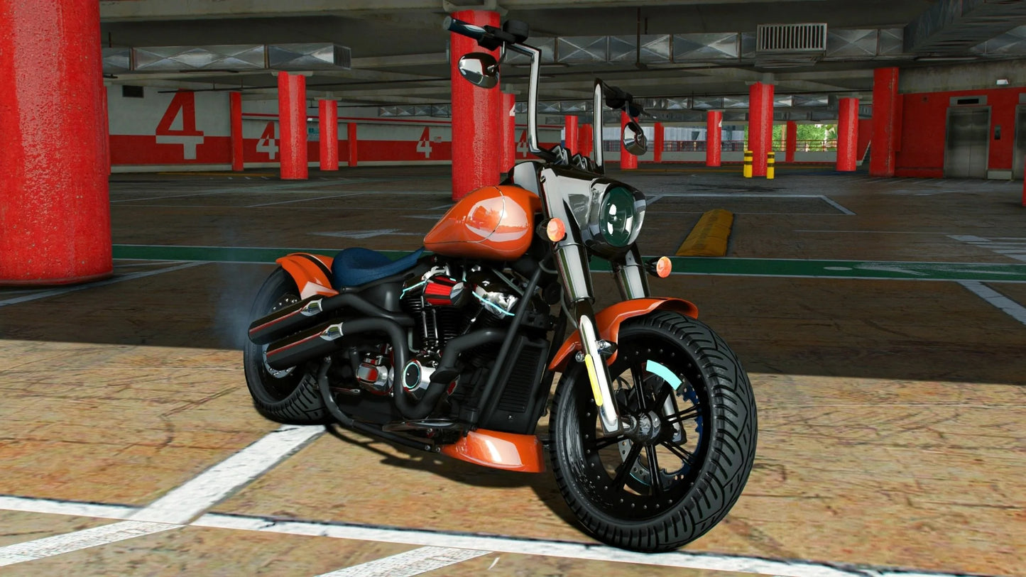 Fatboy 2021 Nazgul | Acknod Motorcyles