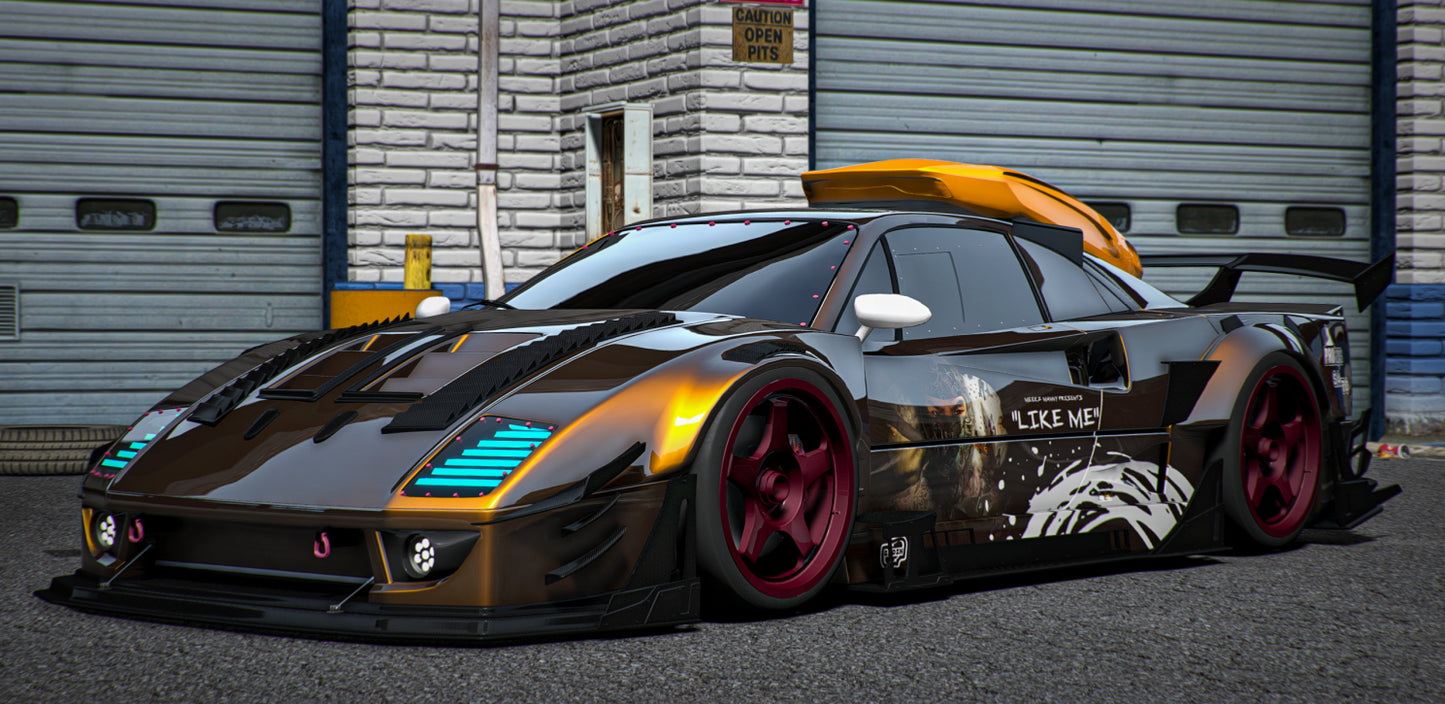 (Debadged) Ferrari F40 Dogfight | Lemon