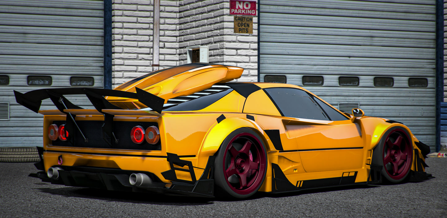 (Debadged) Ferrari F40 Dogfight | Lemon