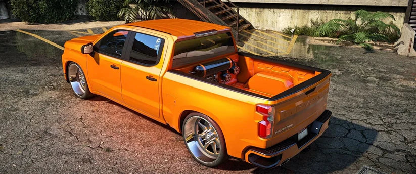 Chevy Silverado Z71 BAGGED 2021 (Bulletproof) | Goonie